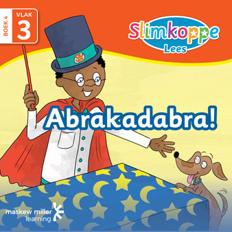 DIGITAL - Slimkoppe Lees! Vlak 3 Boek 4: Abrakadabra! ePDF (perpetual licence) - ISBN 9781775951766