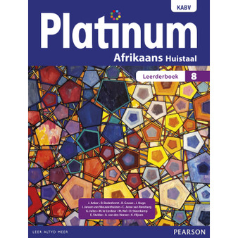 DIGITAL - Platinum Afrikaans Huistaal Graad 8 Leerderboek Epdf (1-Year Licence) - ISBN 9780636170094