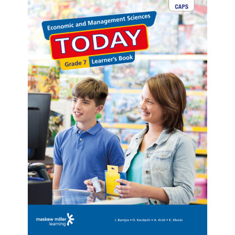 DIGITAL - Economic and Management Sciences Today Grade 7 Learner's Book ePDF (1-year licence) - ISBN 9780636176959
