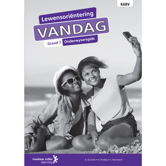 DIGITAL - Lewensoriëntering Vandag Graad 7 Onderwysersgids Epdf (1-Year Licence) - ISBN 9780636177277