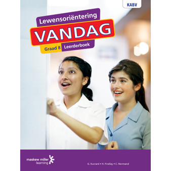 DIGITAL - Lewensoriëntering Vandag Graad 8 Leerderboek Epub (1-Year Licence) - ISBN 9780636172029