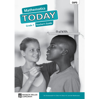DIGITAL - Mathematics Today Grade 7 Teacher's Guide ePDF (1-year licence) - ISBN 9780636197329