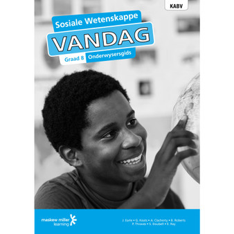 DIGITAL - Sosiale Wetenskappe Vandag Graad 8 Onderwysersgids Epdf (1-Year Licence) - ISBN 9780636173460