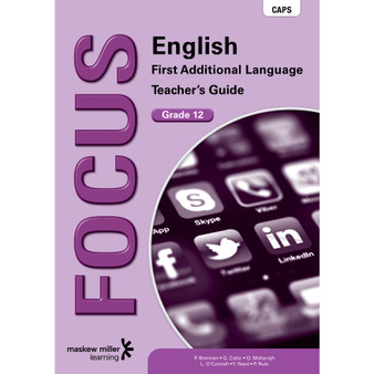 DIGITAL - Focus English First Additional Language Grade 12 Teacher's Guide ePDF (1-year licence) - ISBN 9780636178786