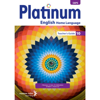 DIGITAL - Platinum English Home Language Grade 10 Teacher's Guide ePDF (CAPS aligned) (1-year licence) - ISBN 9780636196810