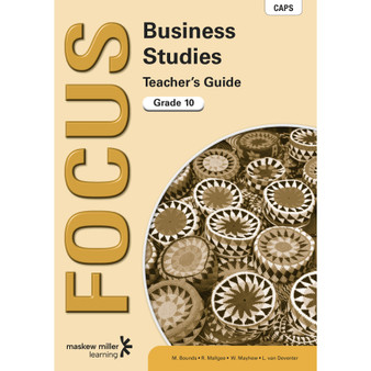 DIGITAL - Focus Business Studies Grade 10 Teacher's Guide ePDF (1-year licence) - ISBN 9780636188334