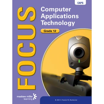 DIGITAL - Focus Computer Applications Technology Grade 12 Learner's Book Epdf (1-Year Licence) - ISBN 9780636169500