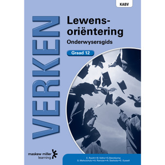 DIGITAL - Verken Lewensoriëntering Graad 12 Onderwysersgids Epdf (1-Year Licence) - ISBN 9780636174092