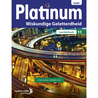 DIGITAL - Platinum Wiskundige Geletterdheid Graad 11 Leerderboek Epub (1-Year Licence) - ISBN 9780636172517