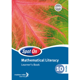 DIGITAL - Spot On Mathematical Literacy Grade 10 Learner's Book ePDF (1-year licence) - ISBN 9780796254429
