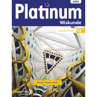 DIGITAL - Platinum Wiskunde Graad 12 Leerderboek Epdf (1-Year Licence) - ISBN 9780636170827