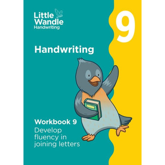 Little Wandle Handwriting - Workbook 9: Develop Fluency in Joining Letters - ISBN 9780008858858