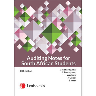 Auditing Notes for South African Students (13th edition) - ISBN 9781776177509