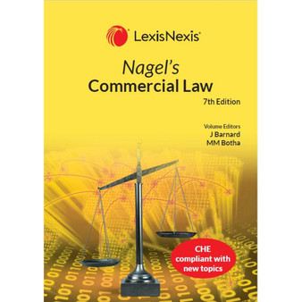Nagel's Commercial Law (7th edition) - ISBN 9781776177196