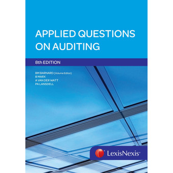DIGITAL - Applied Questions on Auditing (8th edition) (eBook) - ISBN 9780409128666