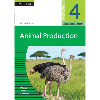 TVET First Animal Production NQF Level 4 Student's Book (2nd edition) - ISBN 9781779972385
