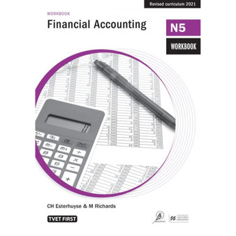TVET First Financial Accounting N5 Workbook - ISBN 9781430807971