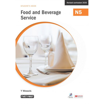 TVET First Food and Beverage Service N5 Student's Book - ISBN 9781991450692