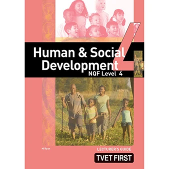 TVET First Human & Social Development NQF Level 4 Lecturer's Guide - ISBN 9781431000036