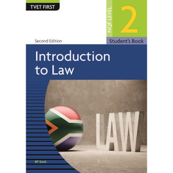 TVET First Introduction to Law NQF Level 2 Student's Book - ISBN 9781430807063