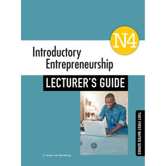 TVET First Introductory Entrepreneurship N4 Lecturer's Guide - ISBN 9781430807049
