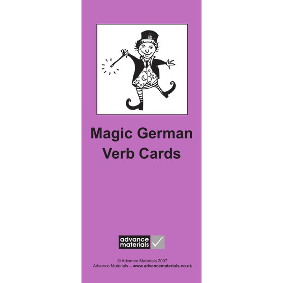 Cambridge Magic German Verb Cards Flashcards - ISBN 9780954769543