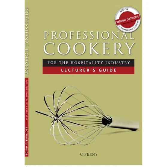 TVET First Professional Cookery for the Hospitality Industry Lecturer's Guide - ISBN 9781430806202