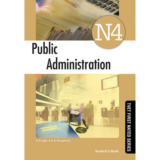 TVET First Public Administration N4 Student's Book - ISBN 9781430802778