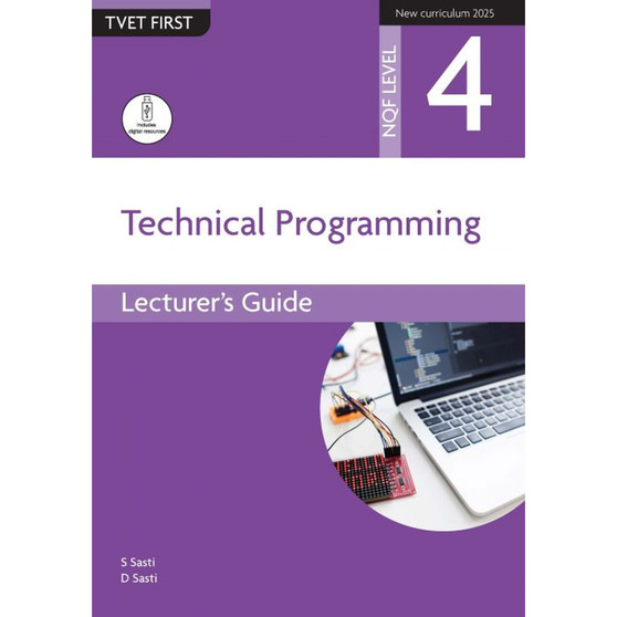 TVET First Technical Programming NQF Level 4 Lecturer's Pack - ISBN 9781430811220