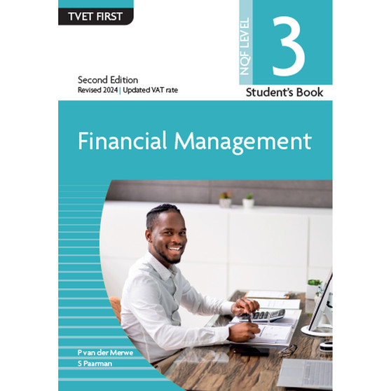 DIGITAL - TVET First Financial Management NQF Level 3 Student's eBook (2nd edition) (MEE e-reader) - ISBN 9781776337095