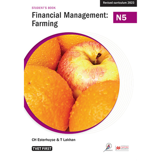 DIGITAL - TVET First Financial Management: Farming N5 Student's eBook (MEE e-reader) - ISBN 9781779974754