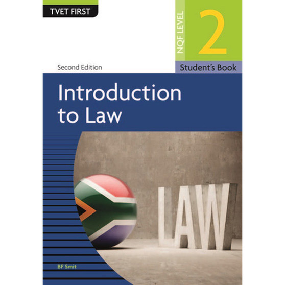 DIGITAL - TVET First Introduction to Law NQF Level 2 Student's eBook (MEE e-reader) - ISBN 9781776337545