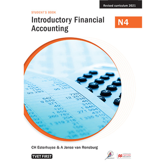 DIGITAL - TVET First Introductory Financial Accounting N4 Student's eBook (MEE e-reader) - ISBN 9781776337491