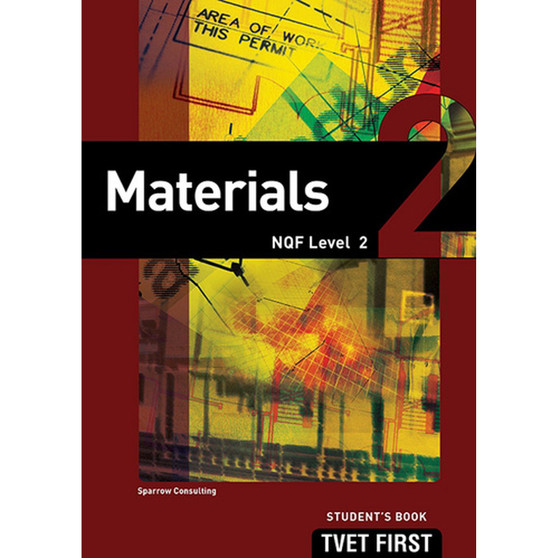 DIGITAL - TVET First Materials NQF Level 2 Student's eBook (Web PDF) - ISBN 9781430802945