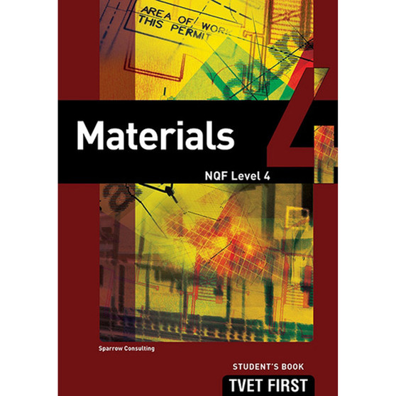 DIGITAL - TVET First Materials NQF Level 4 Student's eBook (Web PDF) - ISBN 9781430803805