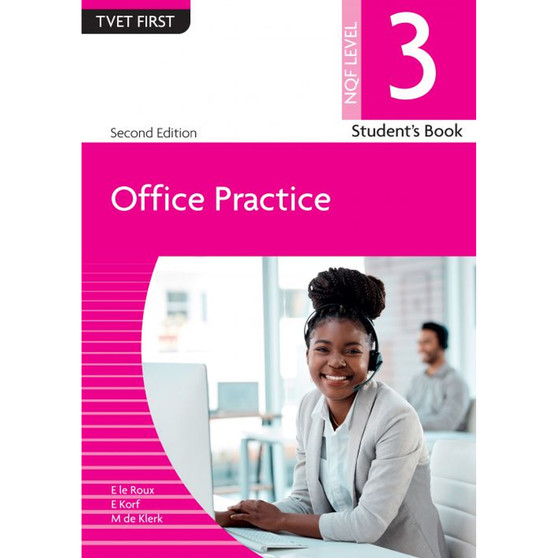 DIGITAL - TVET First Office Practice NQF Level 3 Student's eBook (2nd edition) (Web PDF) - ISBN 9781991450265