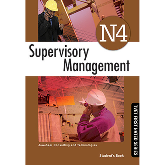 DIGITAL - TVET First Supervisory Management N4 Student's eBook (MEE e-reader) - ISBN 9781776338573