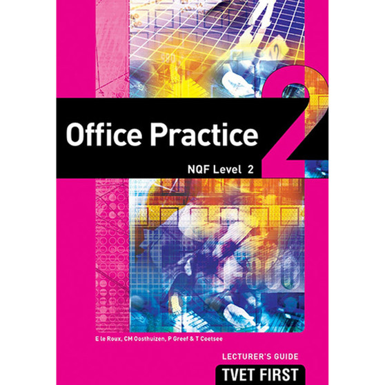 TVET First Office Practice NQF Level 2 Lecturer's Guide (previous edition) - ISBN 9781920075415