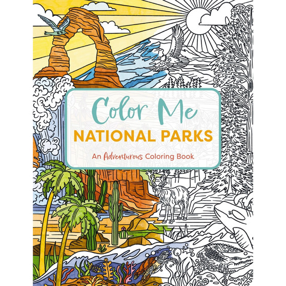 Color Me National Parks: An Adventurous Coloring Book - ISBN 9781400344499