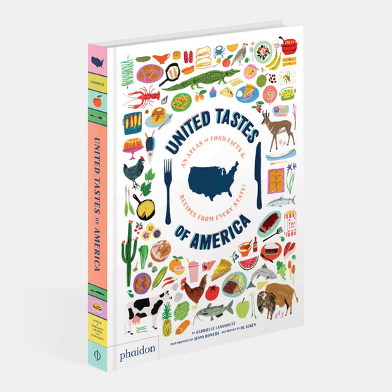 United Tastes of America: An Atlas of Food Facts & Recipes from Every State! - ISBN 9780714878621