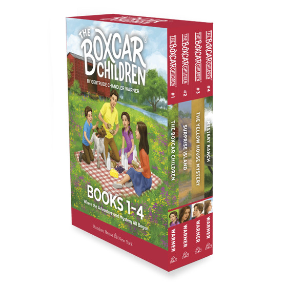 The Boxcar Children Mysteries Boxed Set 1-4 - ISBN 9780807508541