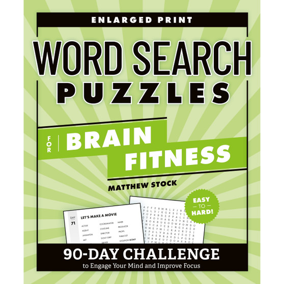 Word Search Puzzles for Brain Fitness - ISBN 9798217151509