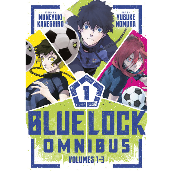 Blue Lock Omnibus 1 (Vol. 1-3) - ISBN 9798888778210