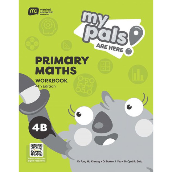 Marshall Cavendish My Pals Are Here! Primary Maths Grade 5 Workbook 4B (4th edition) - ISBN 9789815216516