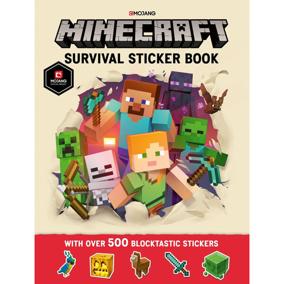 Minecraft Survival Sticker Book: An Official Minecraft Book From Mojang - ISBN 9781405288552