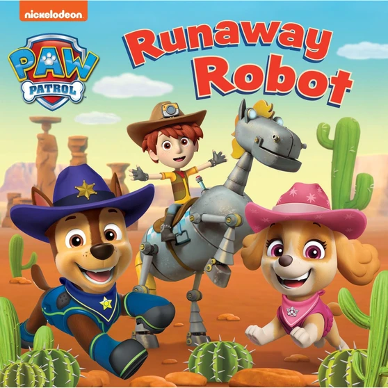 PAW PATROL RUNAWAY ROBOT BOARD BOOK - ISBN 9780008615345