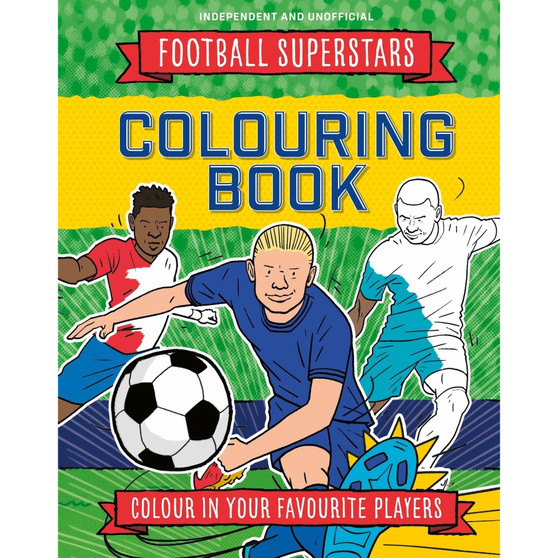 Football Superstars: Football Superstars Colouring Book - ISBN 9781804539071