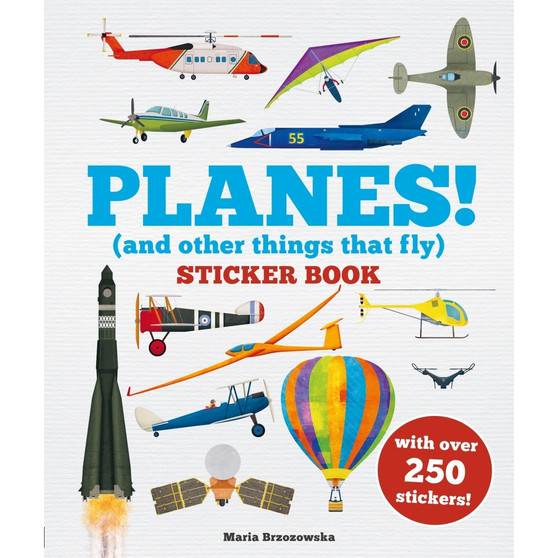 Planes! Sticker Book - ISBN 9781804537855