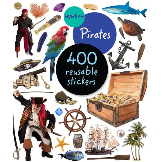 Eyelike Stickers: Pirates - ISBN 9781523506262