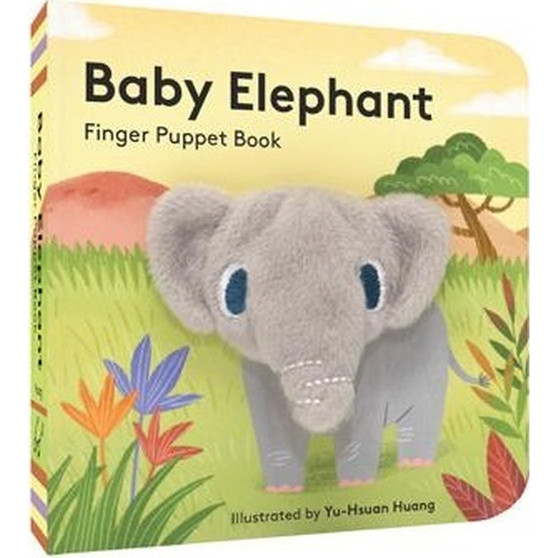 Baby Elephant: Finger Puppet Book - ISBN 9781452142371
